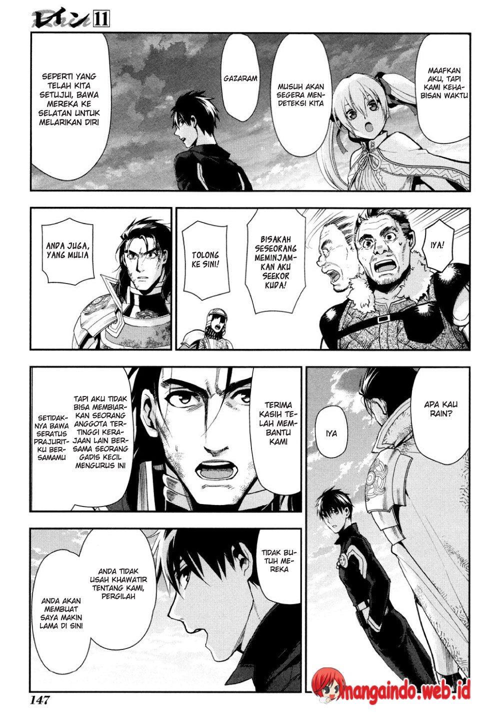 Rain Chapter 58 - halaman 22