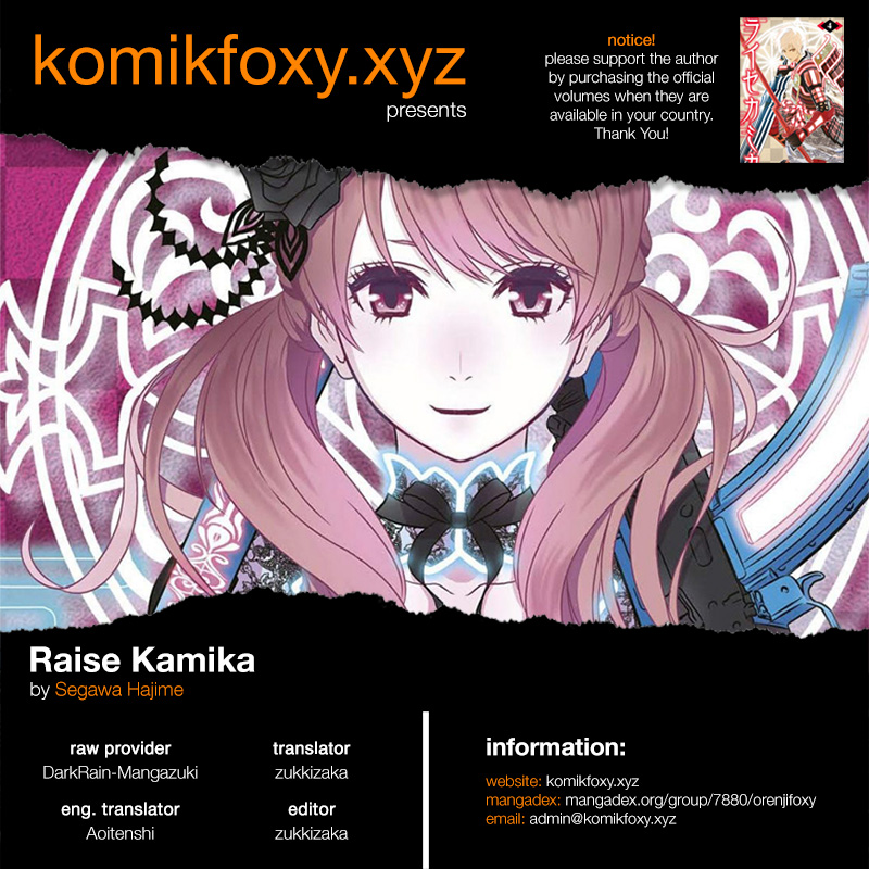 Raise Kamika Chapter 16 - halaman 1