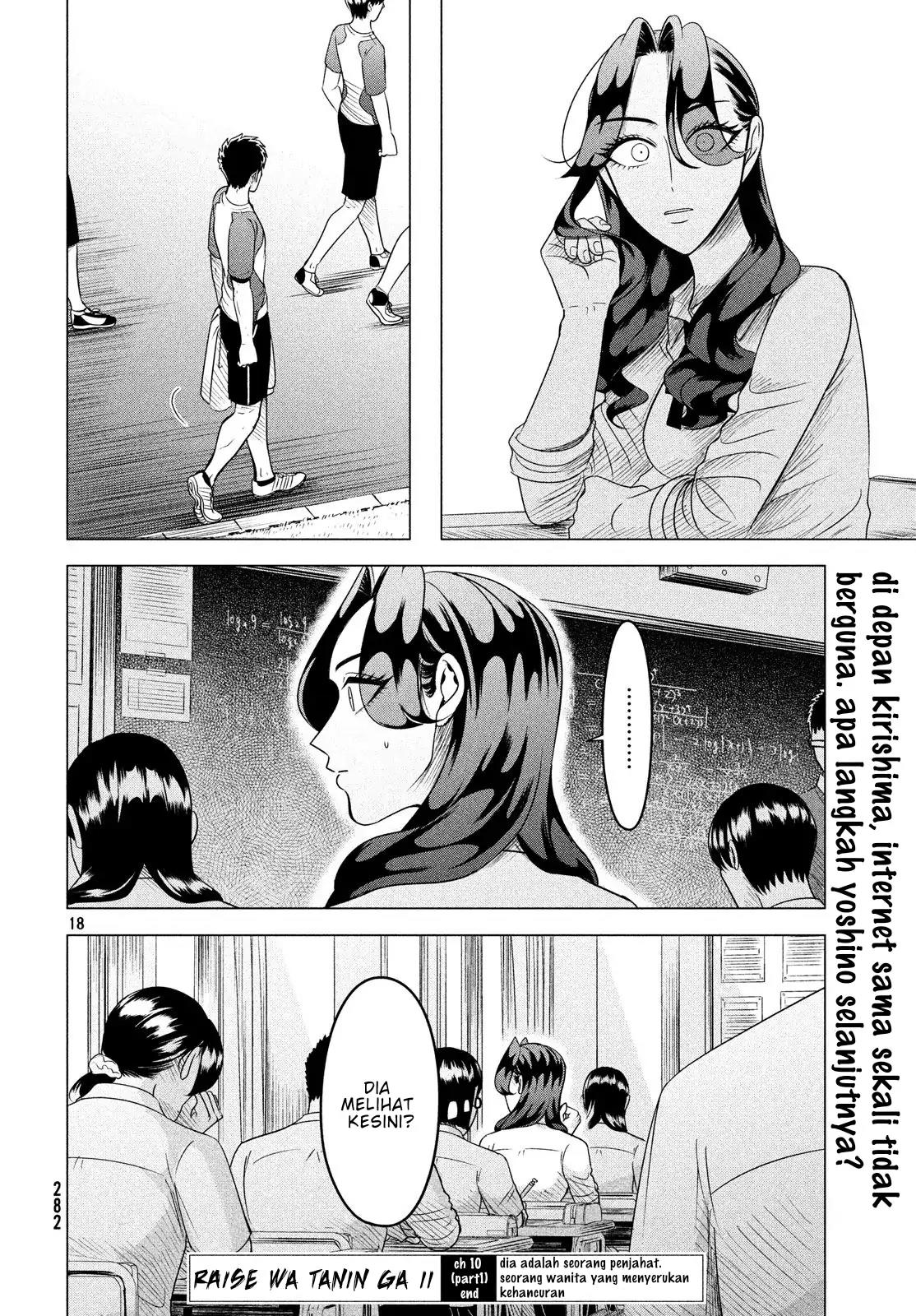 Raise wa Tanin ga Ii Chapter 10.1 - halaman 20