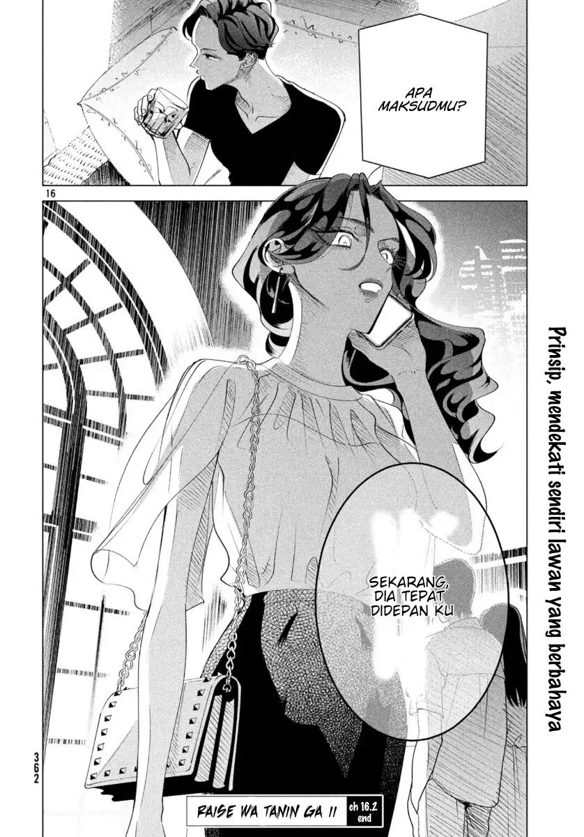 Raise wa Tanin ga Ii Chapter 16.2 - halaman 16