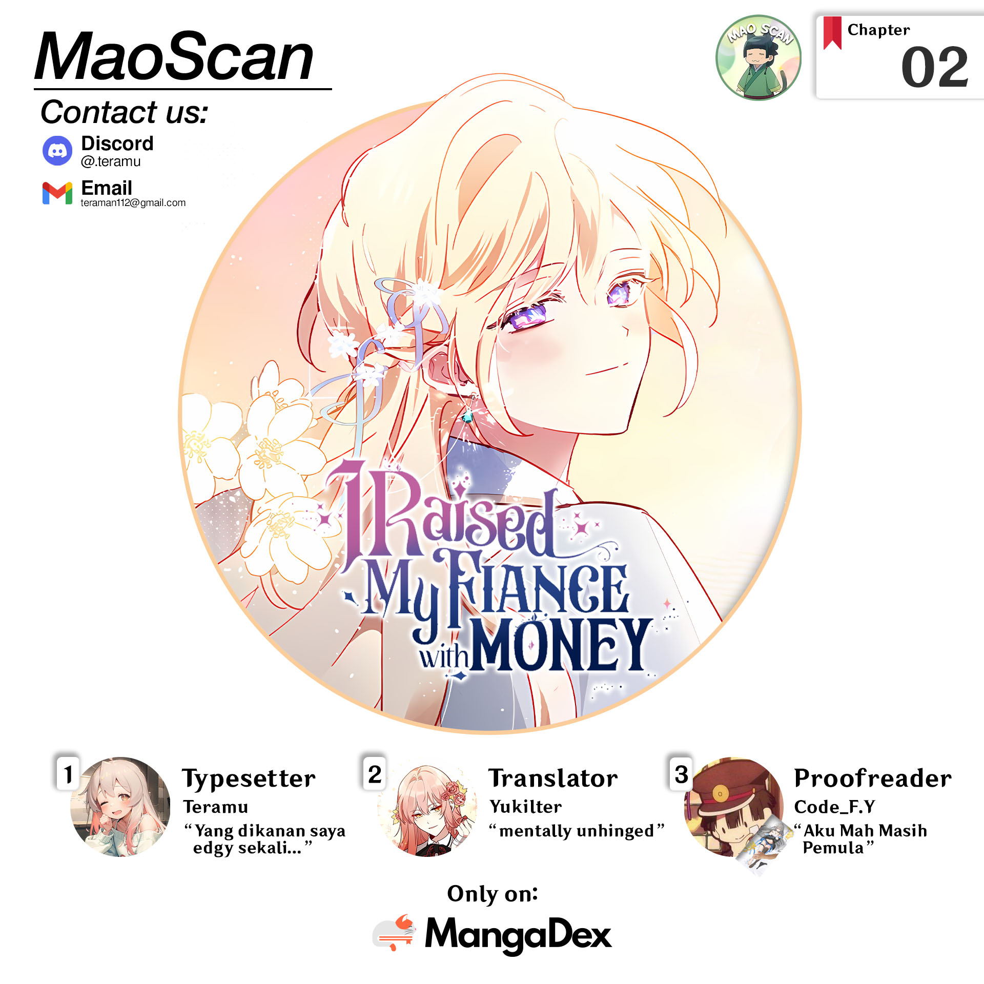 Raising My Fiancé With Money Chapter 2 - halaman 1