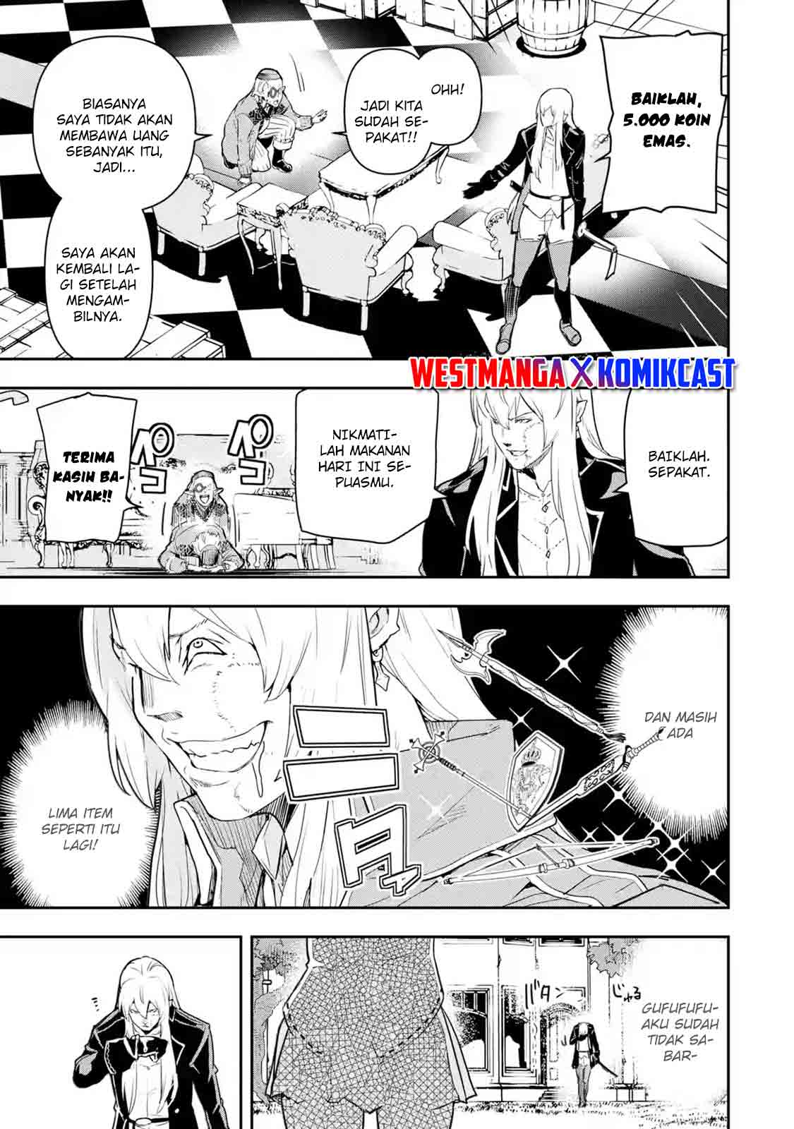 Rakudai Kenja Gakuin no Msou ~ Nidome no Tensei, S Rank Cheat Majutsushi Boukenroku Chapter 12.1 - halaman 4