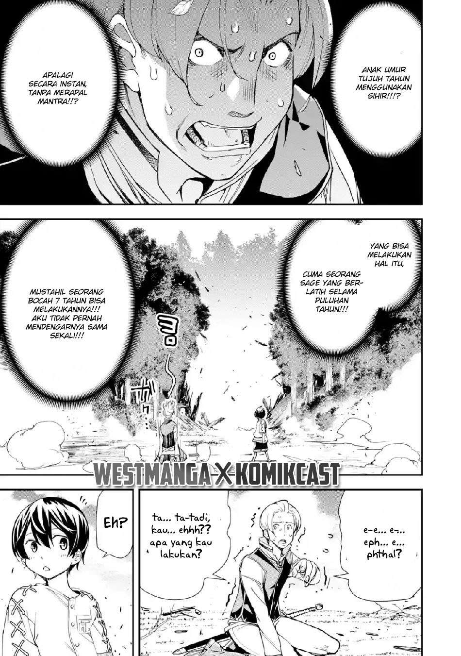Rakudai Kenja Gakuin no Msou ~ Nidome no Tensei, S Rank Cheat Majutsushi Boukenroku Chapter 2.3 - halaman 8