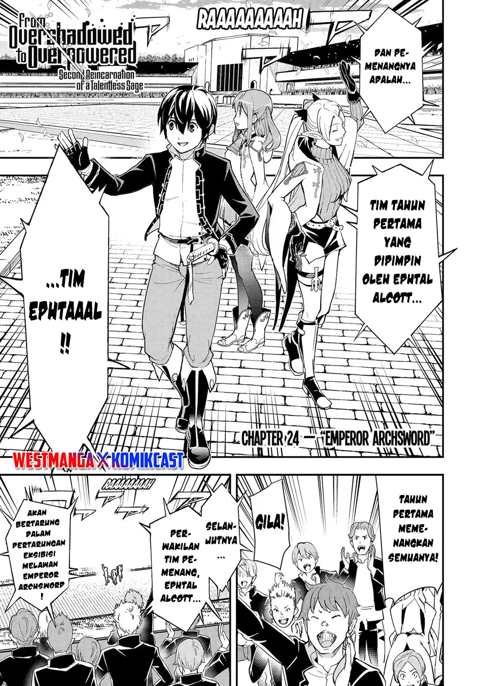 Rakudai Kenja Gakuin no Msou ~ Nidome no Tensei, S Rank Cheat Majutsushi Boukenroku Chapter 24 - halaman 2