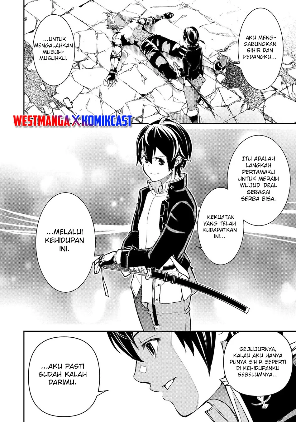 Rakudai Kenja Gakuin no Msou ~ Nidome no Tensei, S Rank Cheat Majutsushi Boukenroku Chapter 25 - halaman 59