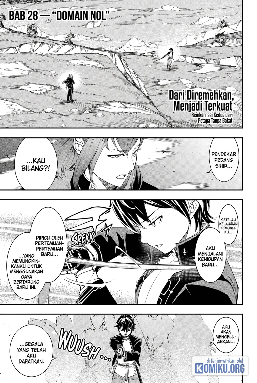 Rakudai Kenja Gakuin no Msou ~ Nidome no Tensei, S Rank Cheat Majutsushi Boukenroku Chapter 28.1 - halaman 1