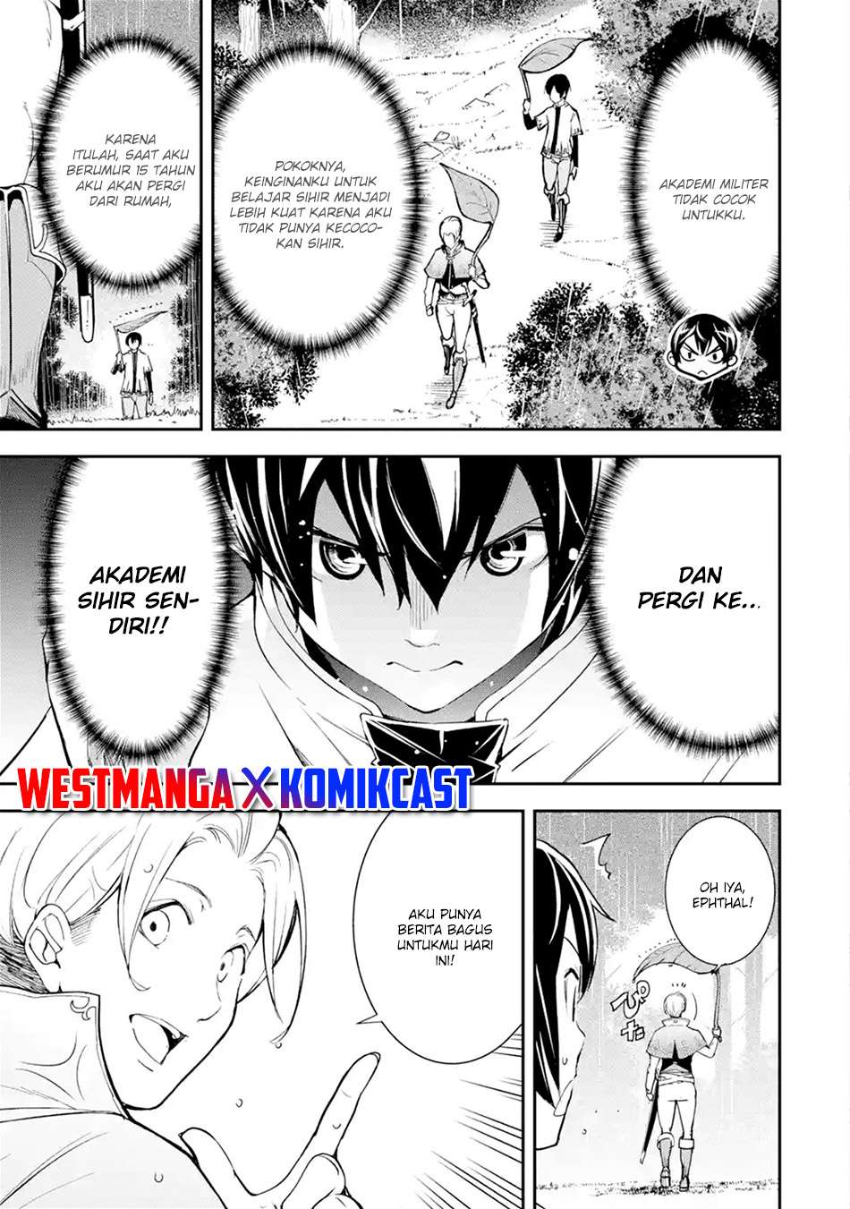 Rakudai Kenja Gakuin no Msou ~ Nidome no Tensei, S Rank Cheat Majutsushi Boukenroku Chapter 3.1 - halaman 8