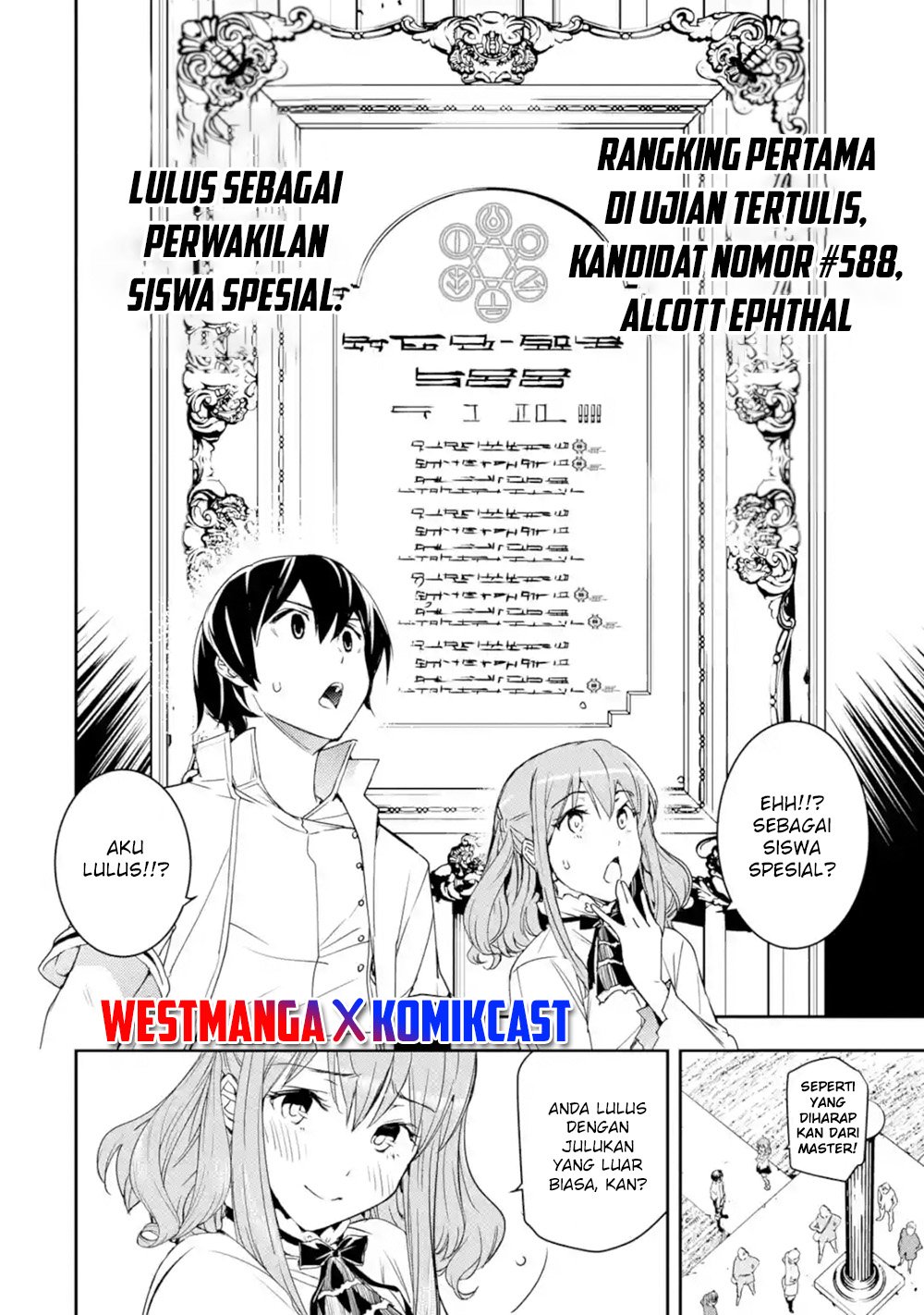 Rakudai Kenja Gakuin no Msou ~ Nidome no Tensei, S Rank Cheat Majutsushi Boukenroku Chapter 7 - halaman 21