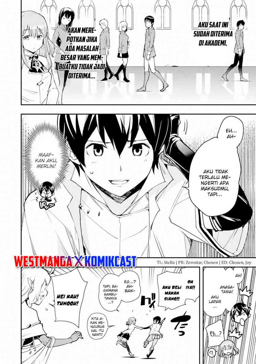 Rakudai Kenja Gakuin no Msou ~ Nidome no Tensei, S Rank Cheat Majutsushi Boukenroku Chapter 8.1 - halaman 3