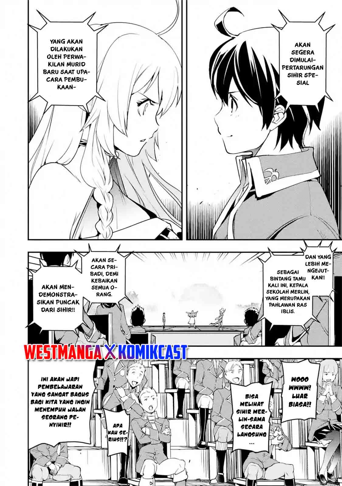Rakudai Kenja Gakuin no Msou ~ Nidome no Tensei, S Rank Cheat Majutsushi Boukenroku Chapter 8.4 - halaman 9