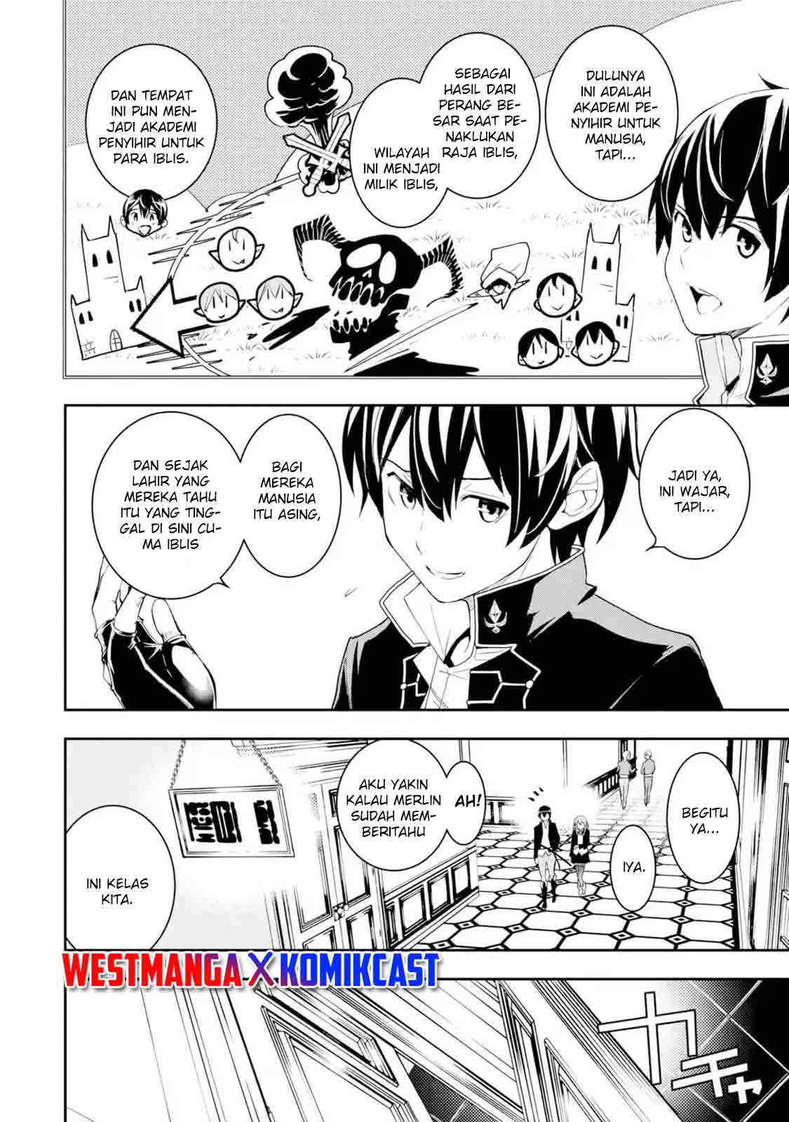 Rakudai Kenja Gakuin no Msou ~ Nidome no Tensei, S Rank Cheat Majutsushi Boukenroku Chapter 9 - halaman 54