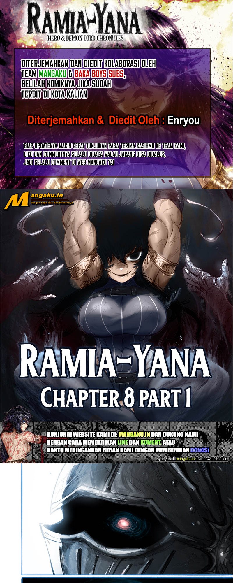 Ramia-Yana Chapter 8.1 - halaman 1