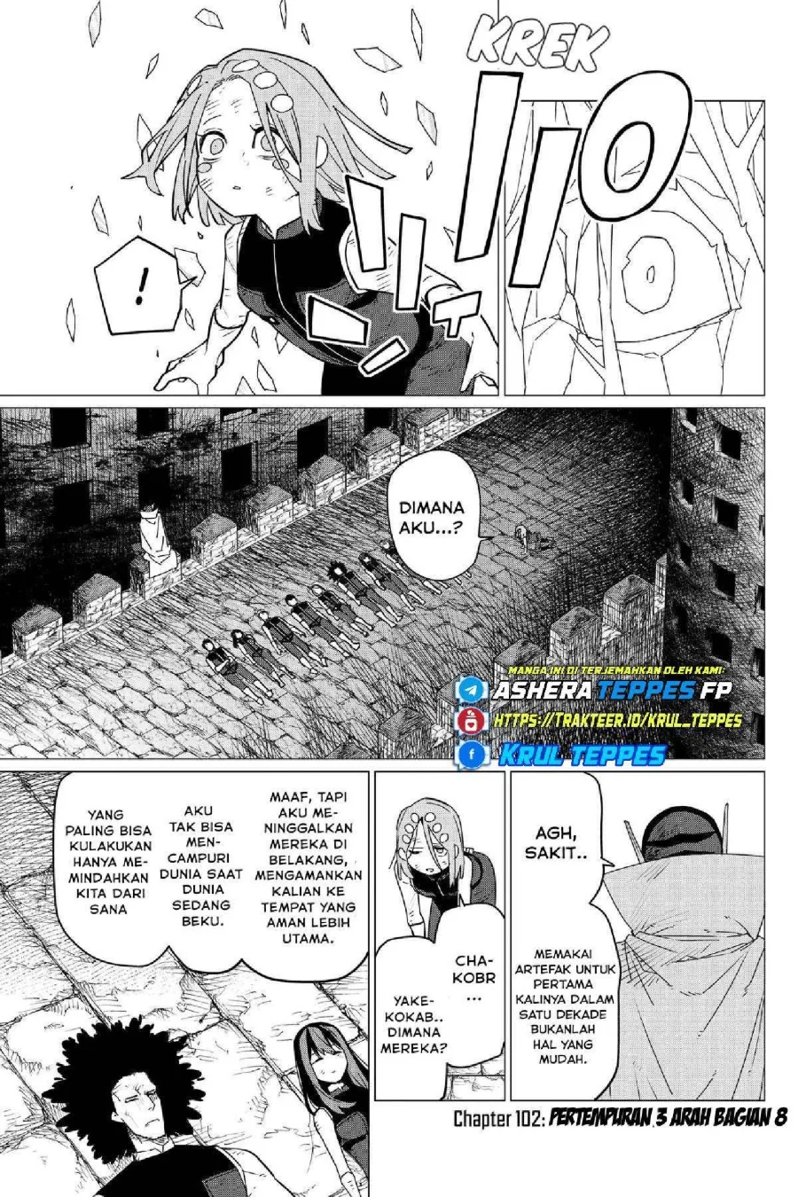 Ranger Reject (Sentai Daishikkaku) Chapter 102 - halaman 2