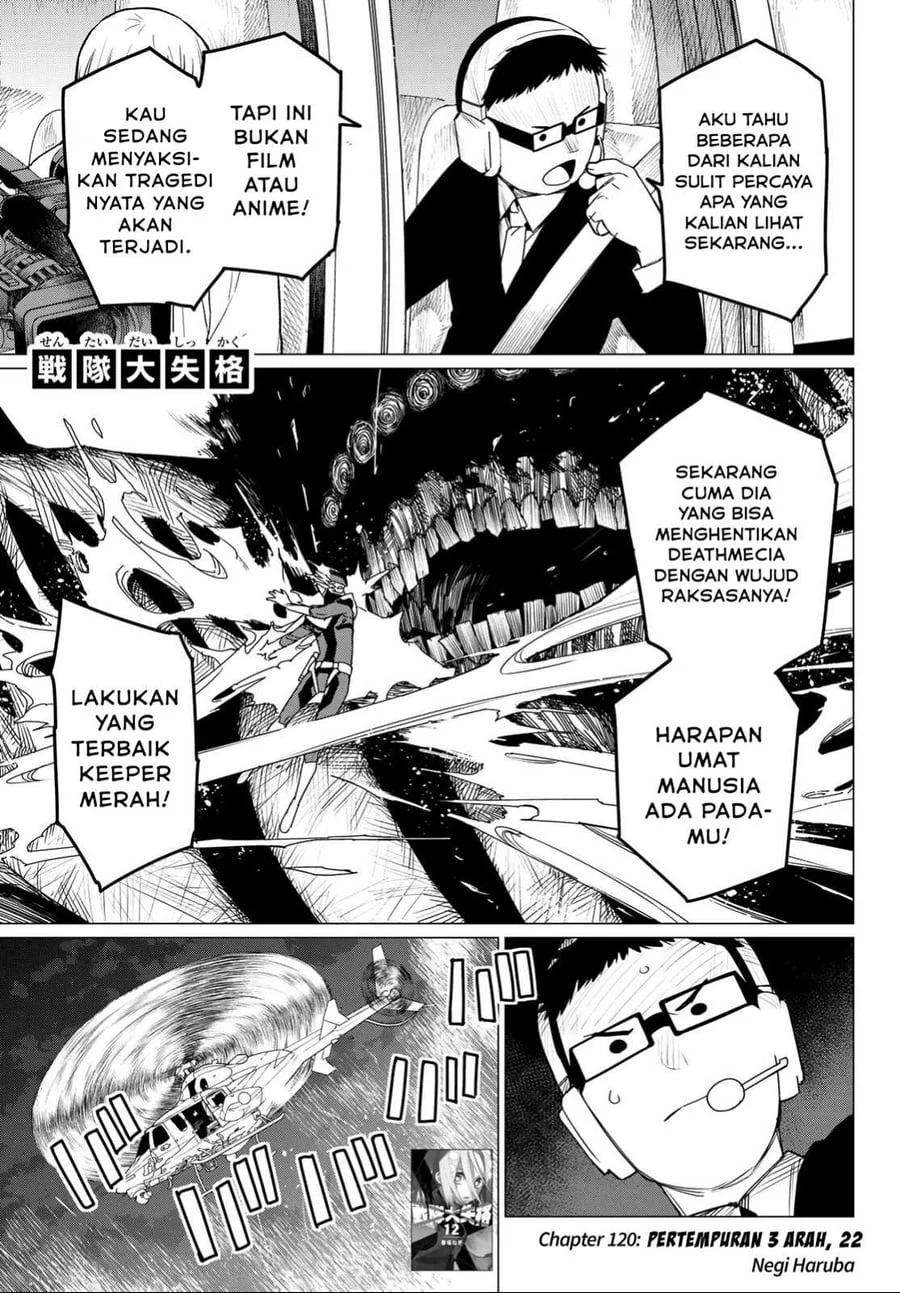 Ranger Reject (Sentai Daishikkaku) Chapter 120 - halaman 2