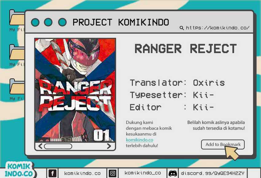 Ranger Reject (Sentai Daishikkaku) Chapter 2 - halaman 1