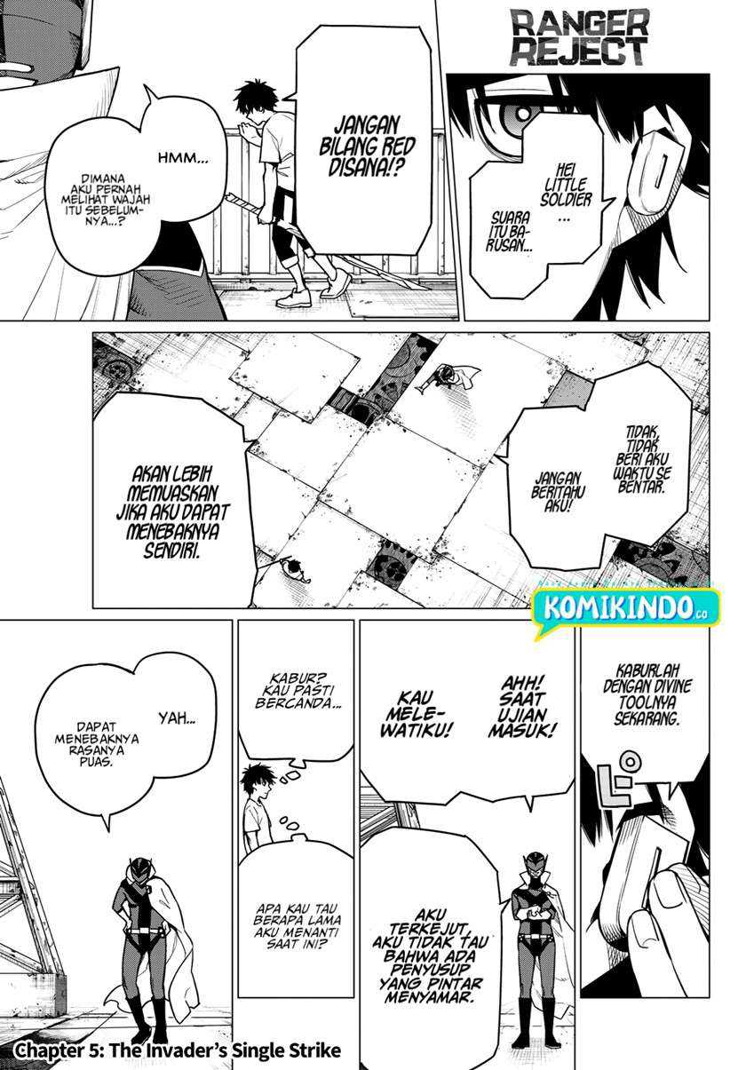 Ranger Reject (Sentai Daishikkaku) Chapter 5 - halaman 2