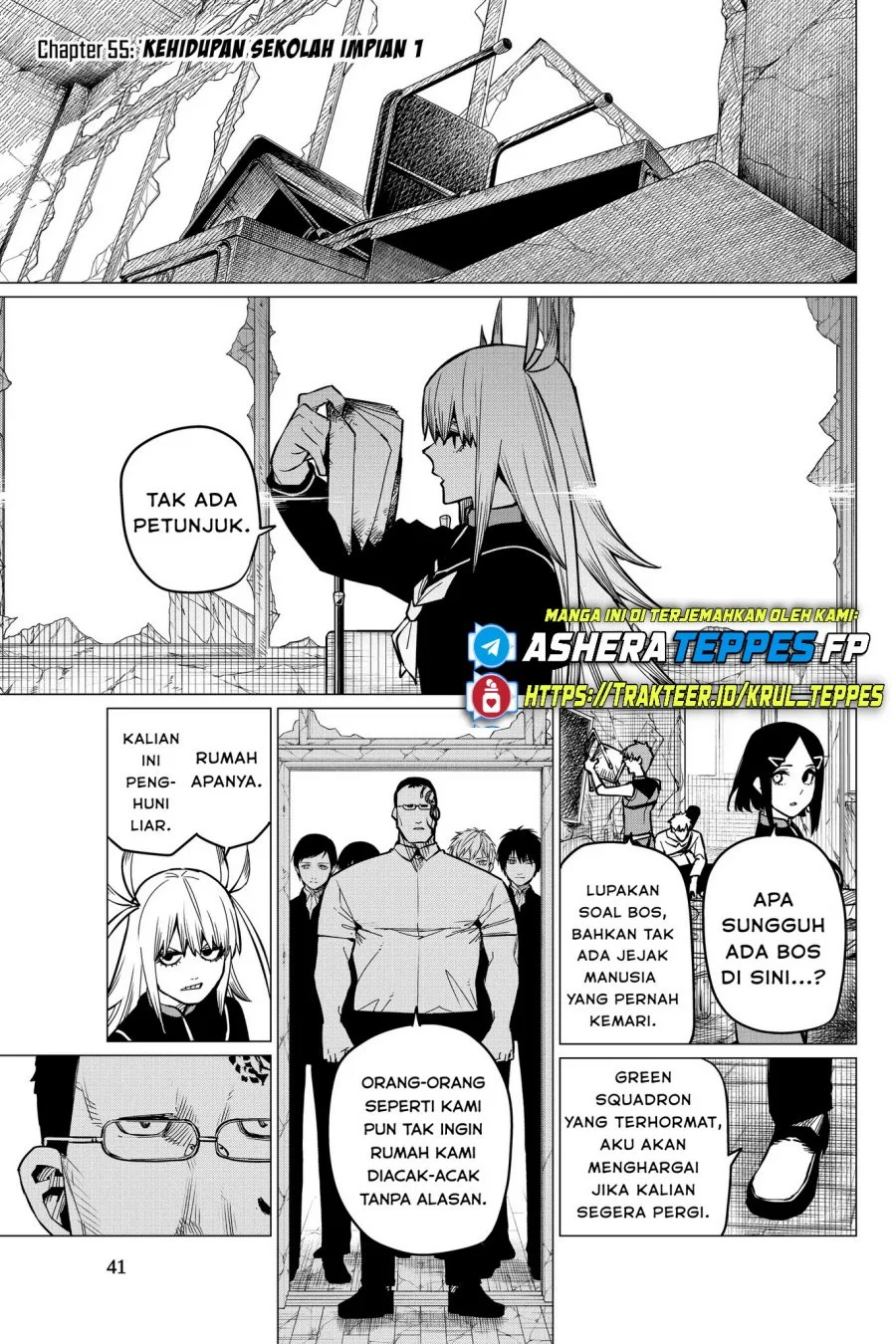 Ranger Reject (Sentai Daishikkaku) Chapter 55 - halaman 2