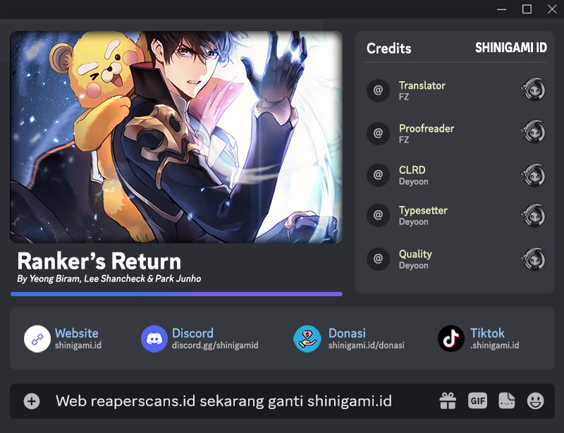 Ranker’s Return Chapter 92 - halaman 1