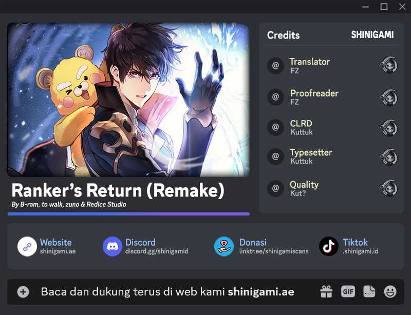 Ranker’s Return (Remake) Chapter 145 - halaman 1