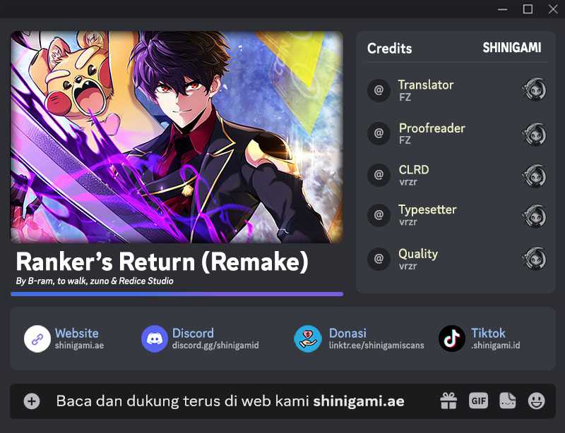 Ranker’s Return (Remake) Chapter 171 - halaman 1