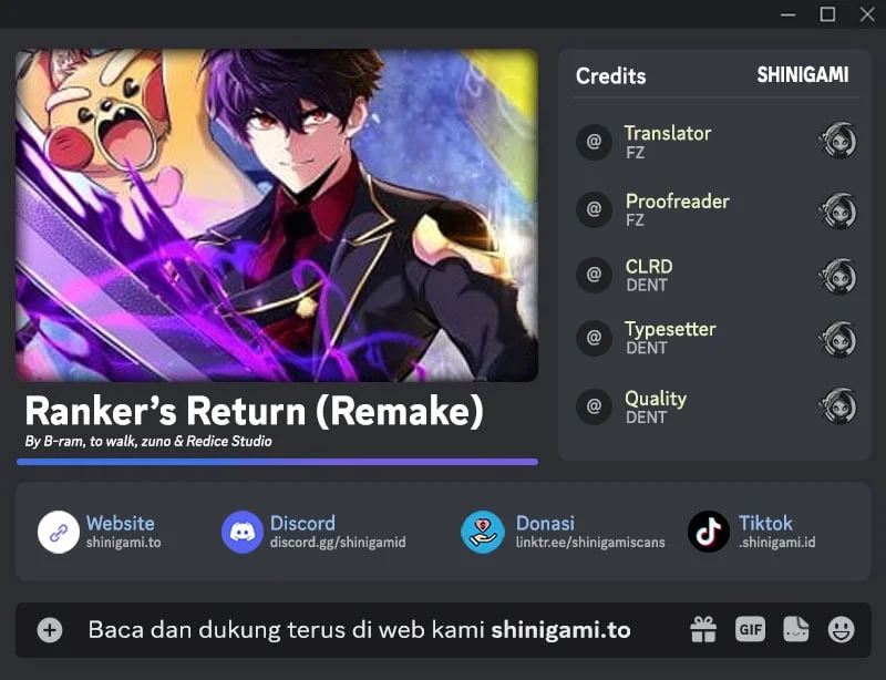 Ranker’s Return (Remake) Chapter 224 - halaman 1