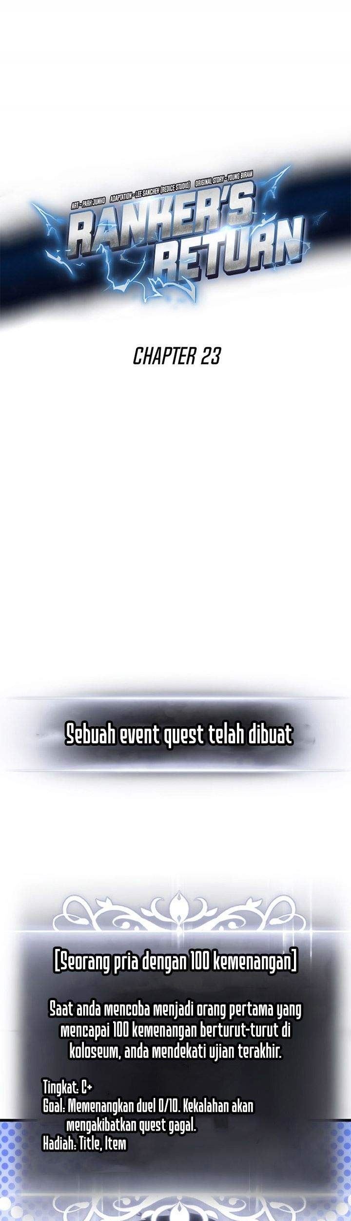 Ranker’s Return (Remake) Chapter 23 - halaman 1