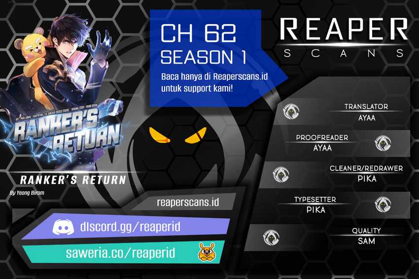 Ranker’s Return (Remake) Chapter 62 - halaman 1