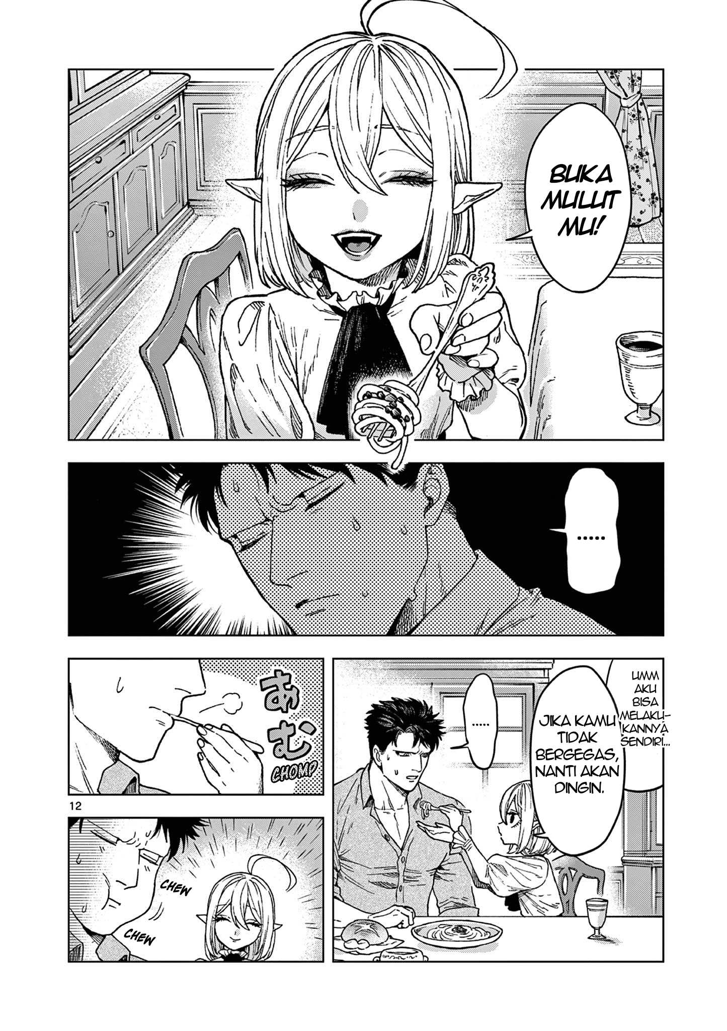 Raul to Kyuuketsuki Chapter 1 - halaman 12