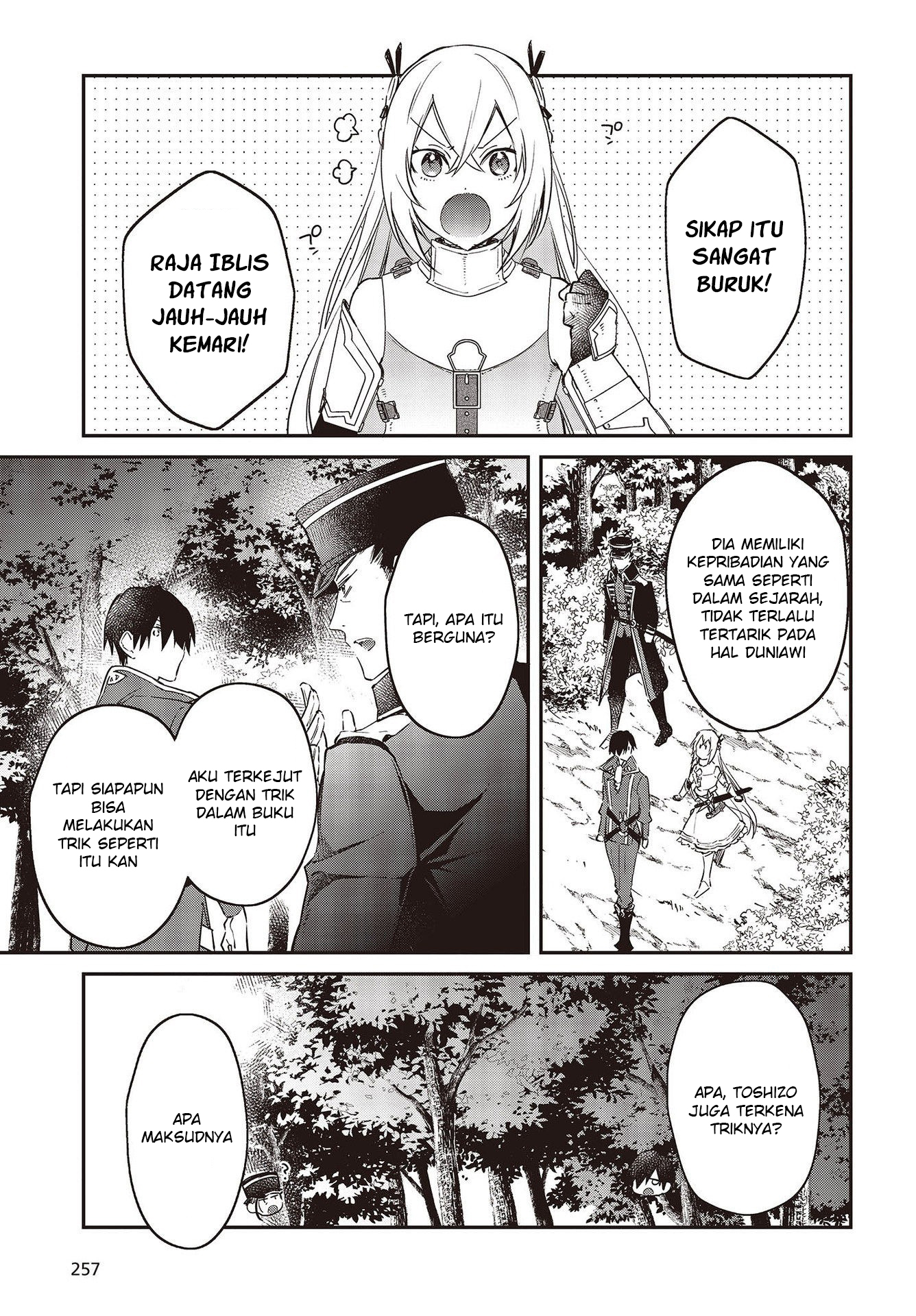 Realist Maou ni Yoru Seiikinaki Isekai Kaikaku Chapter 34 - halaman 24
