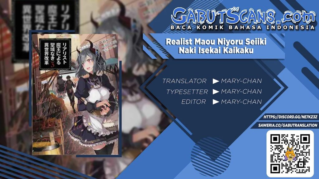 Realist Maou ni Yoru Seiikinaki Isekai Kaikaku Chapter 38 - halaman 1