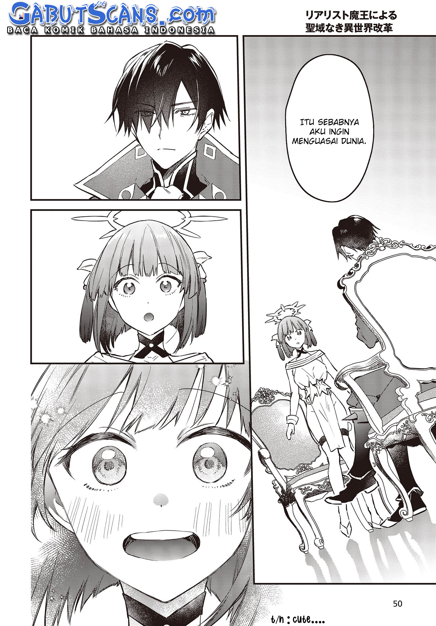 Realist Maou ni Yoru Seiikinaki Isekai Kaikaku Chapter 38 - halaman 19