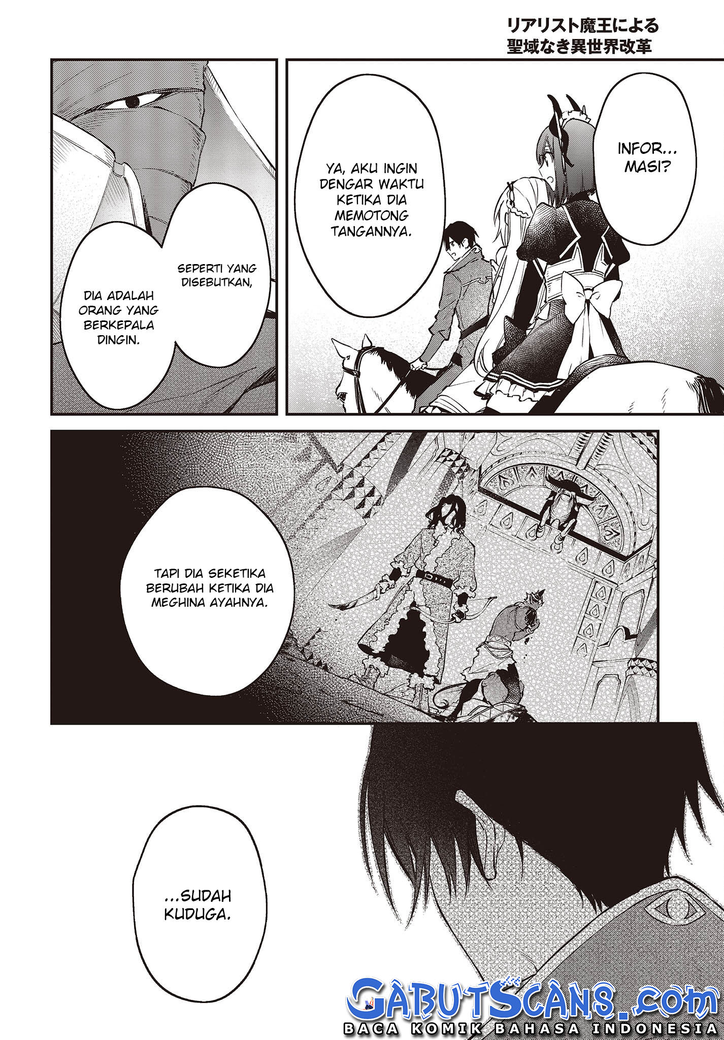 Realist Maou ni Yoru Seiikinaki Isekai Kaikaku Chapter 39 - halaman 14