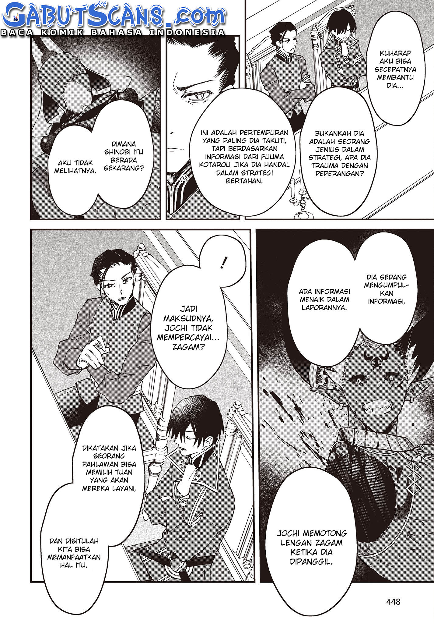 Realist Maou ni Yoru Seiikinaki Isekai Kaikaku Chapter 39 - halaman 8