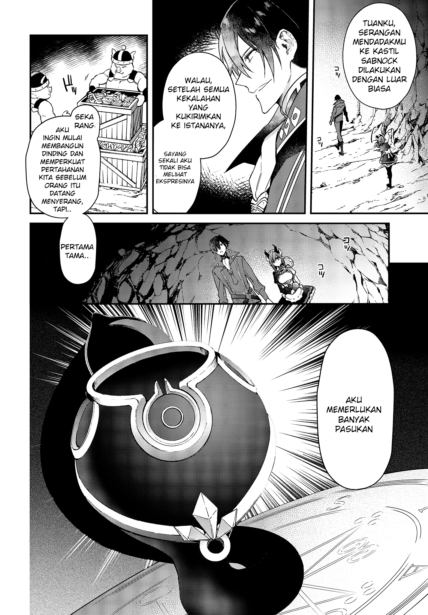 Realist Maou ni Yoru Seiikinaki Isekai Kaikaku Chapter 4.1 - halaman 3