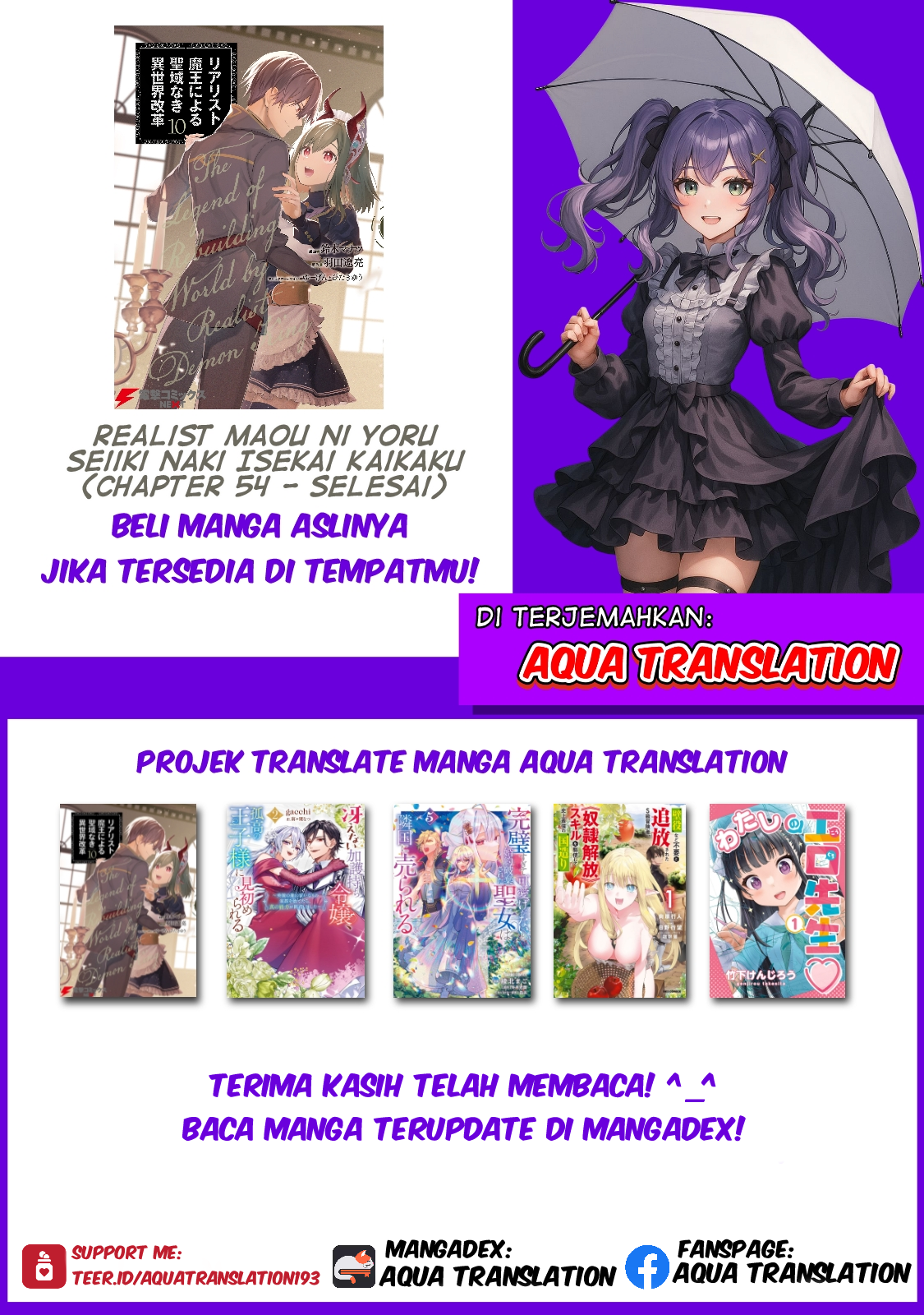 Realist Maou ni Yoru Seiikinaki Isekai Kaikaku Chapter 54 - halaman 27