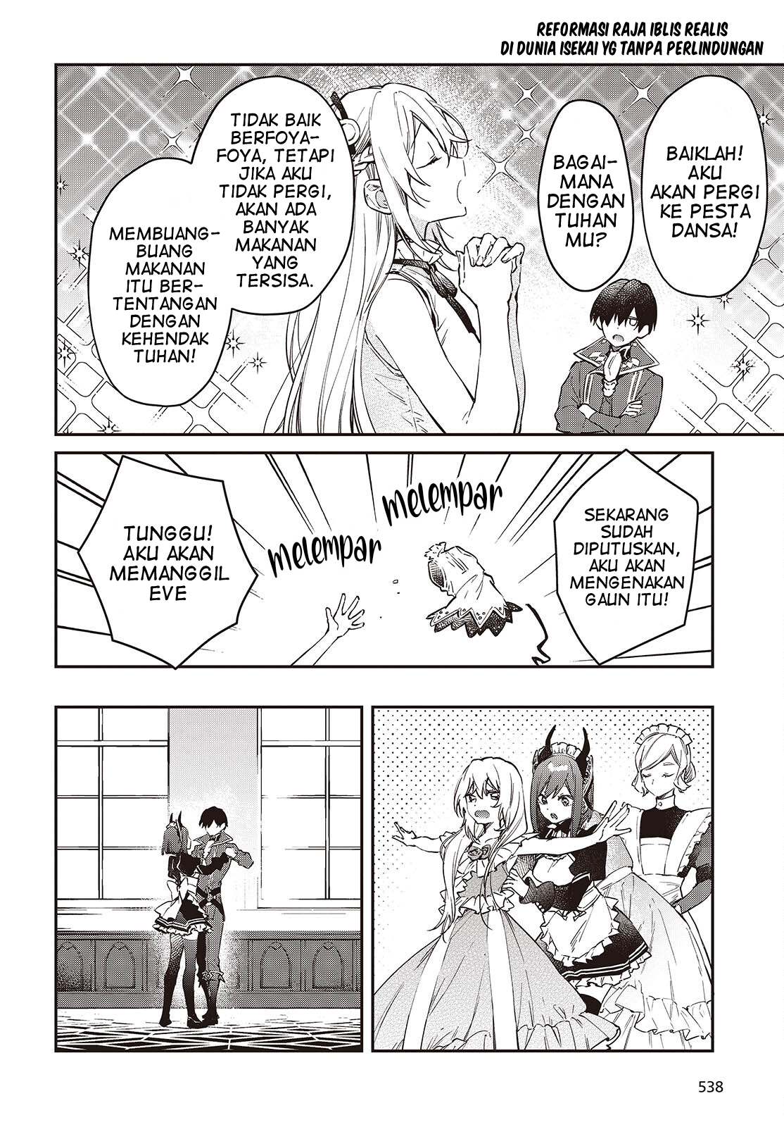 Realist Maou ni Yoru Seiikinaki Isekai Kaikaku Chapter 56 - halaman 25
