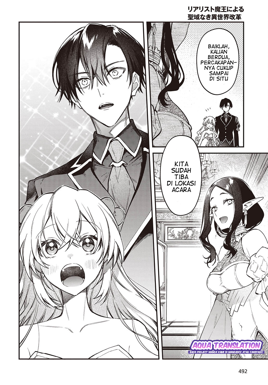Realist Maou ni Yoru Seiikinaki Isekai Kaikaku Chapter 57 - halaman 12