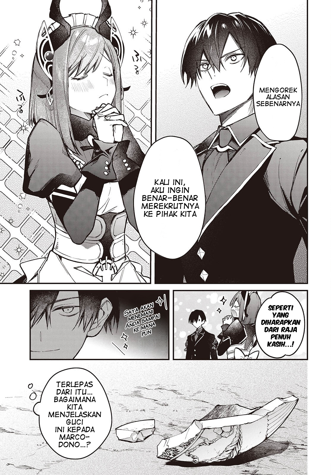 Realist Maou ni Yoru Seiikinaki Isekai Kaikaku Chapter 58 - halaman 16