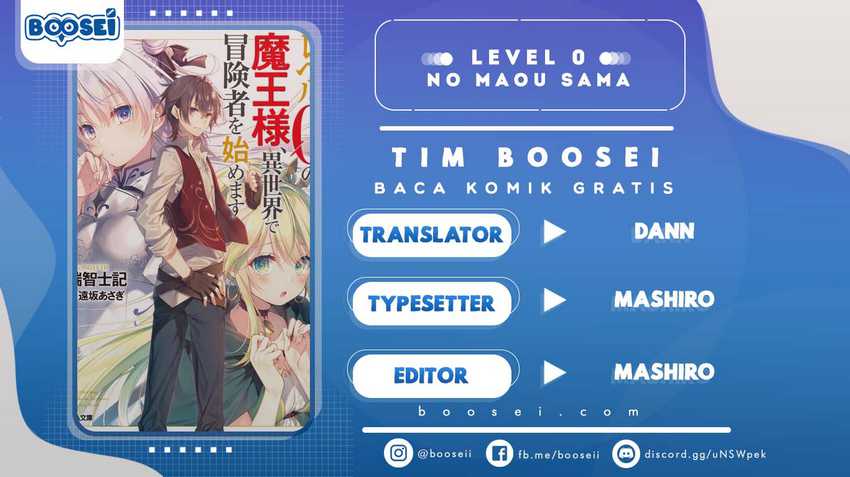 Reberu 0 no Maou-sama, Isekai de Boukensha wo Hajimemasu Chapter 1.1 - halaman 1