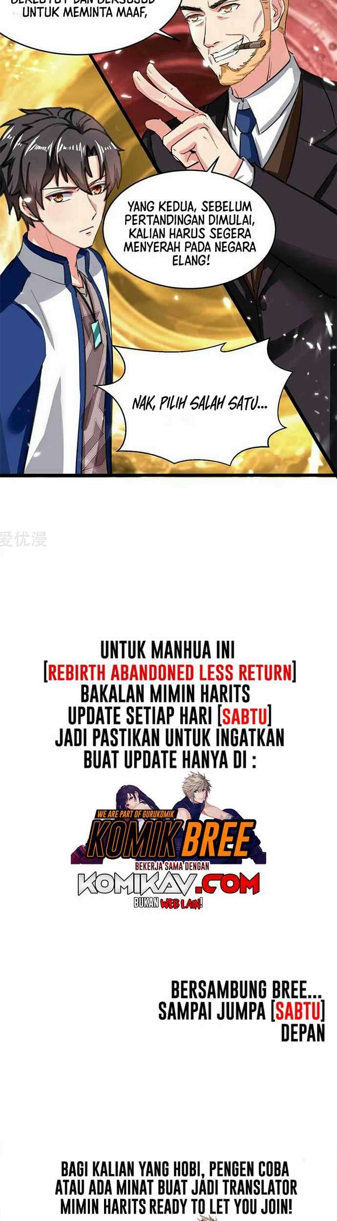 Rebirth Abandoned Less Return Chapter 188 - halaman 20
