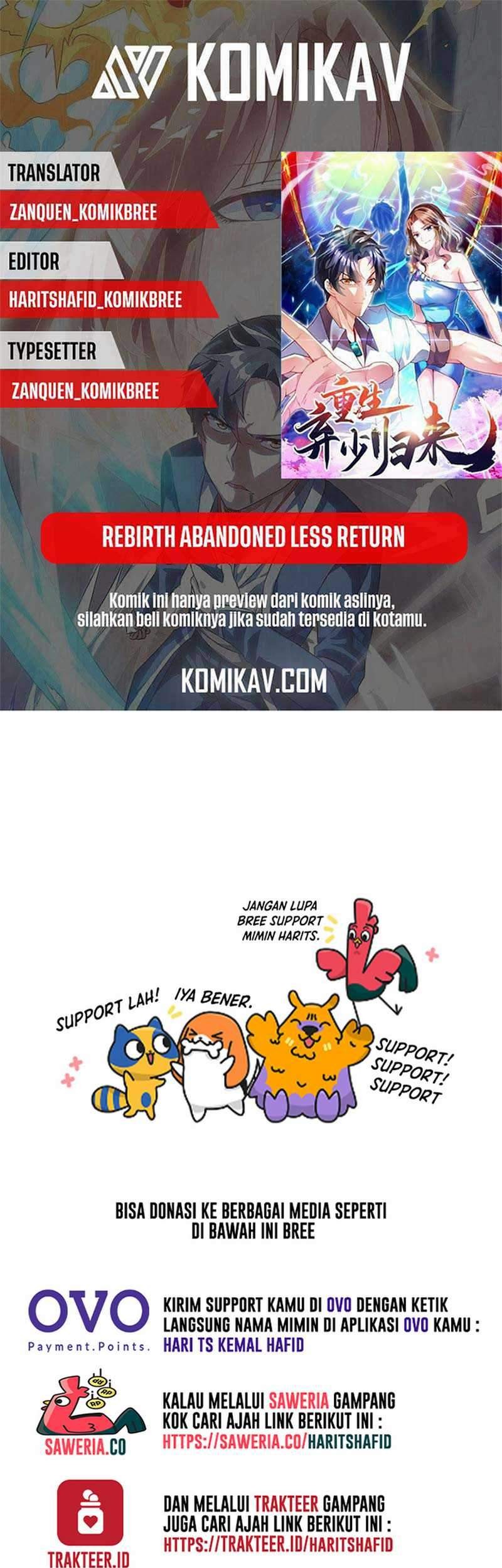 Rebirth Abandoned Less Return Chapter 205 - halaman 1