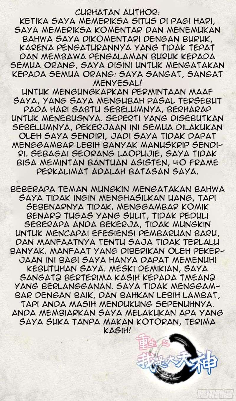 Rebirth I Am The Great God Chapter 60 - halaman 32