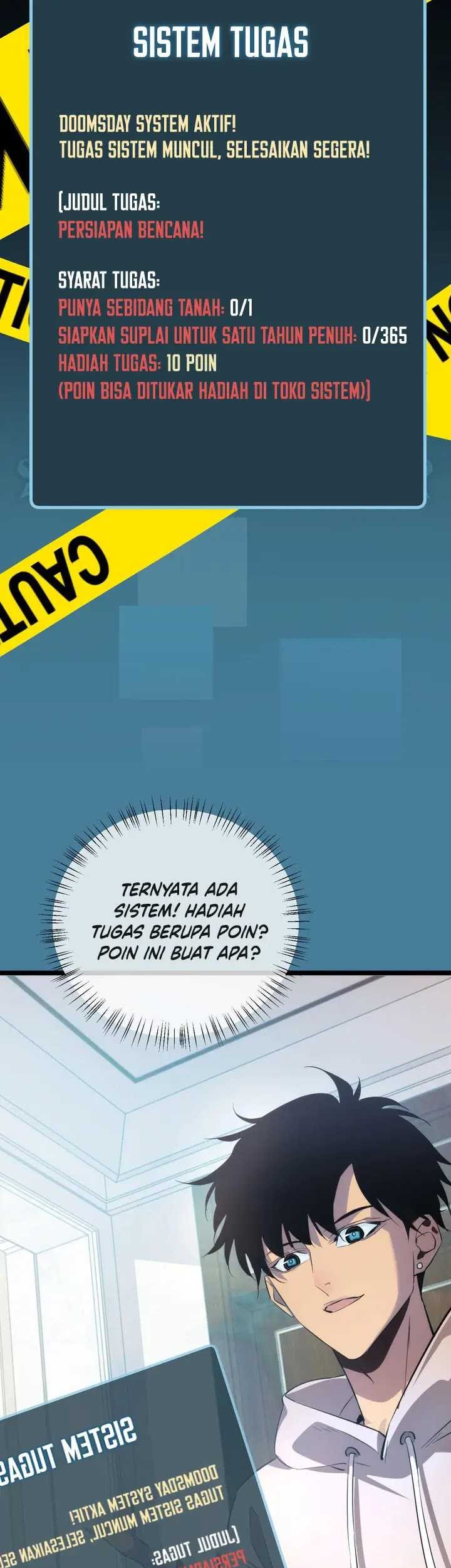 Rebirth in the Apocalypse: I Reach the Top by Opening Boxes Chapter 1 - halaman 36