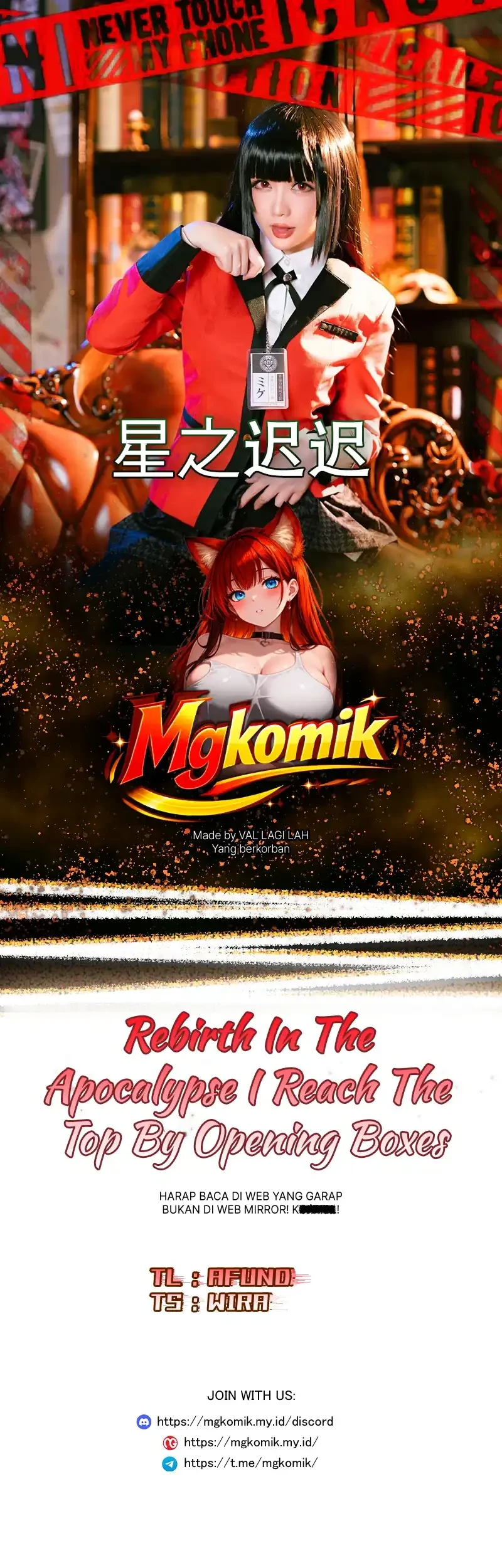 Rebirth in the Apocalypse: I Reach the Top by Opening Boxes Chapter 102 - halaman 1