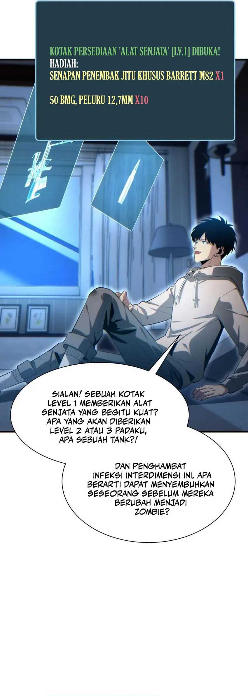 Rebirth in the Apocalypse: I Reach the Top by Opening Boxes Chapter 23 - halaman 46