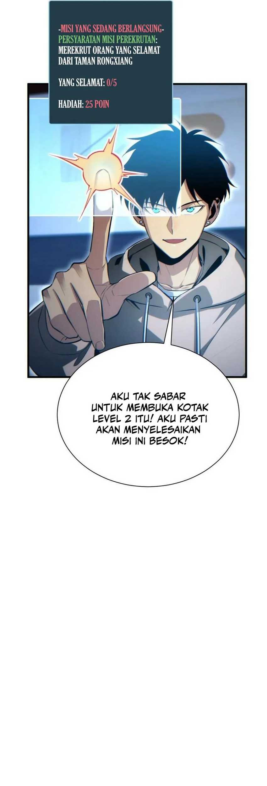 Rebirth in the Apocalypse: I Reach the Top by Opening Boxes Chapter 23 - halaman 47