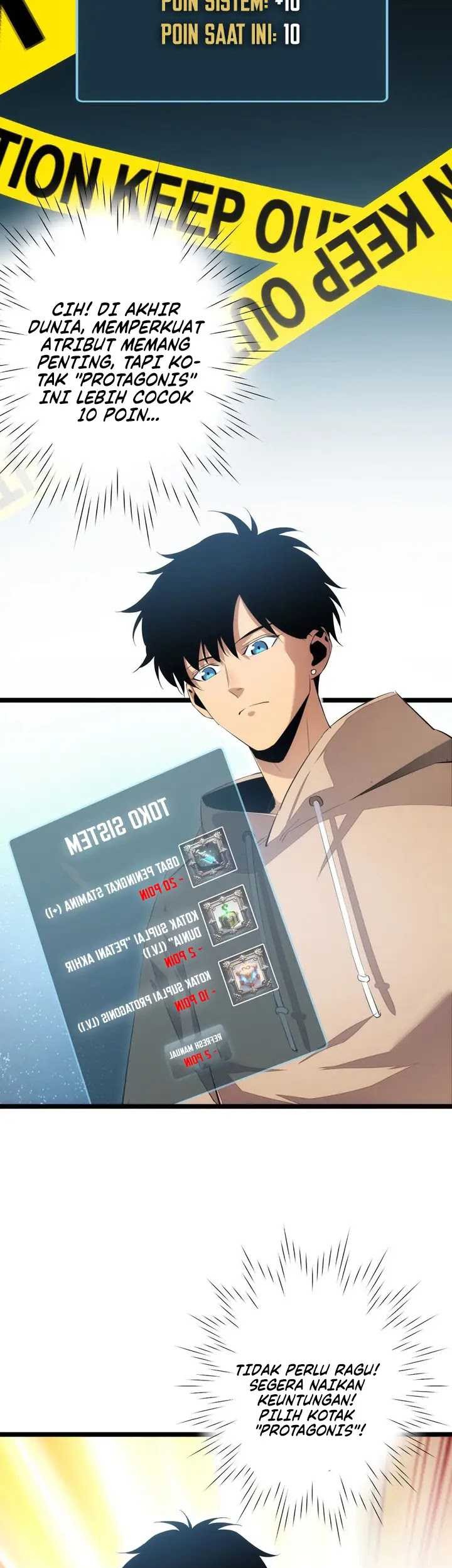 Rebirth in the Apocalypse: I Reach the Top by Opening Boxes Chapter 3 - halaman 30