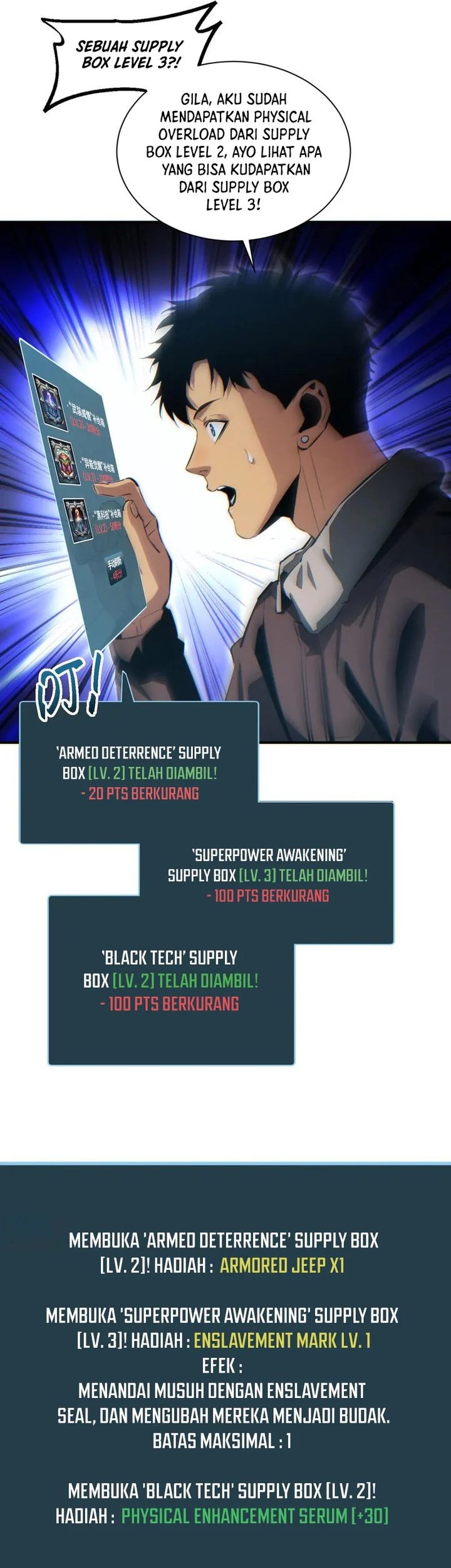 Rebirth in the Apocalypse: I Reach the Top by Opening Boxes Chapter 45 - halaman 52