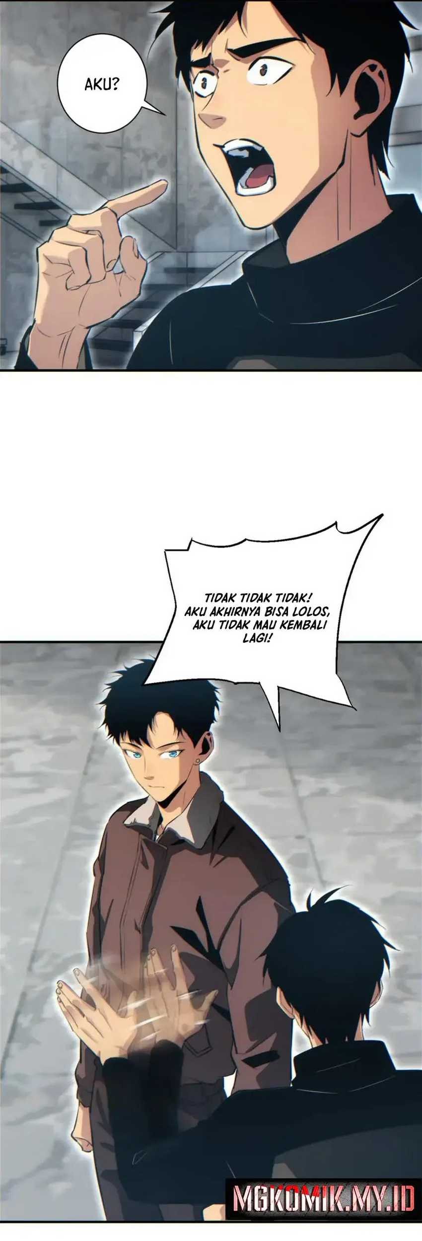 Rebirth in the Apocalypse: I Reach the Top by Opening Boxes Chapter 47 - halaman 21