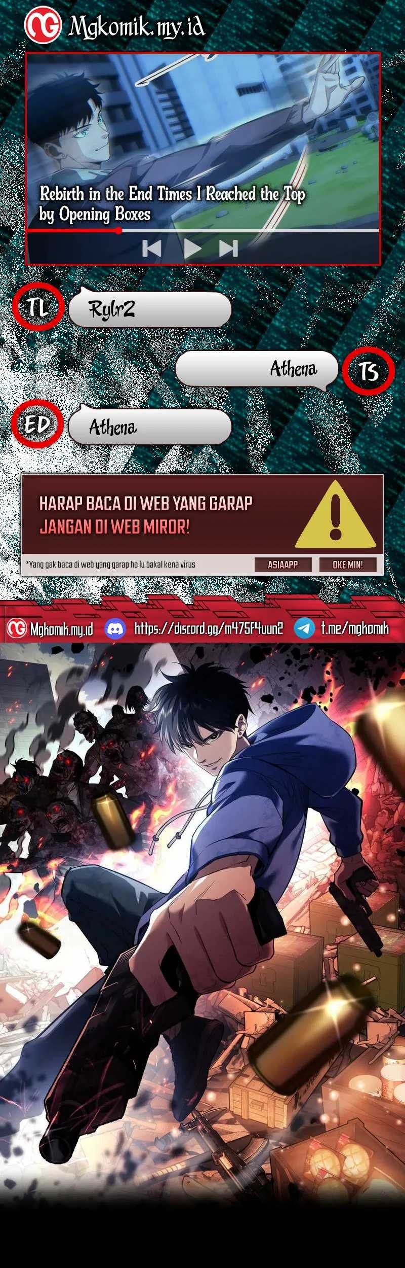 Rebirth in the Apocalypse: I Reach the Top by Opening Boxes Chapter 52 - halaman 1